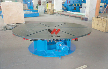 Welding Turning Table Pipe Welding Positioners For Heavy Duty Loading , Turning / Revolve Table