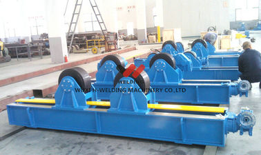 Manual Screw Vessel Pipe Welding Rolls 10T For Polishing / Welding Machinery