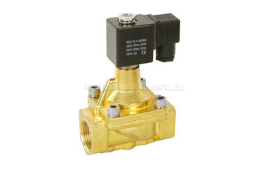 High Temperature Two Way Solenoid Valve , 13mm PU Series Solenoid Pilot Valve