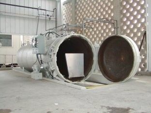 Diameter 1.6 meter brick pressure vessel aerated concrete autoclave 